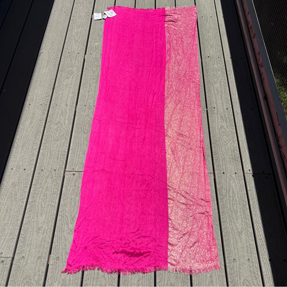 Lulla Collection: Sparkle Pink Shawl/Wrap